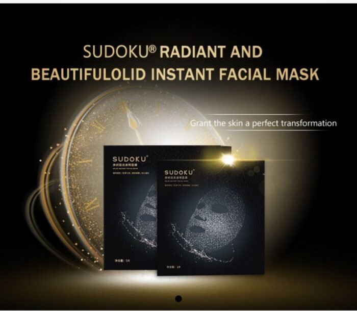Sudoku Radiant and Beautiful Solid Instant Facial Mask - Image 4