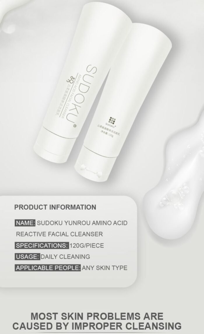 SUDOKU Amino Acid Facial Cleanser - Image 3