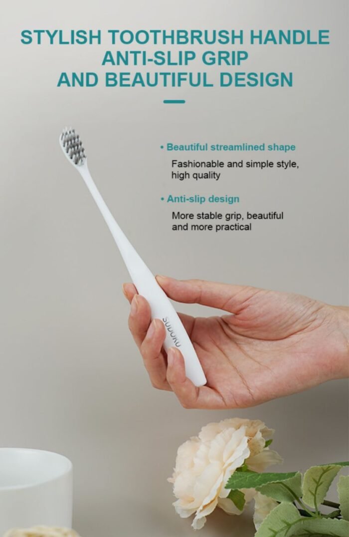 SUDOKU Corn Fiber Toothbrush –  Set of 3 - Image 5